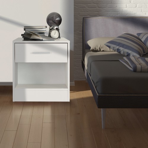 Comodino con cassettiera