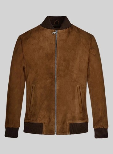 Giubbotto uomo marrone - , bomber