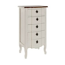 CASSETTIERA STILE PROVENZALE VINTAGE FRANCESE ROMANTICA CHIC  cm 47 x 35 H100 