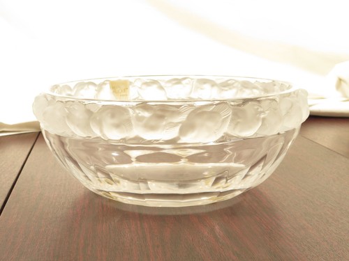 Lalique crystal mesanges - lalique,