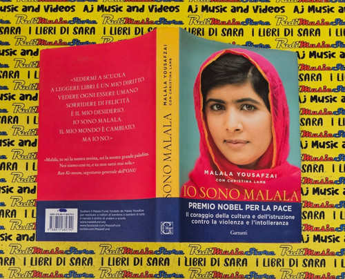 Book libro malala yousafzai - libro,