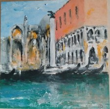 Venezia Palazzo Ducale - Olio