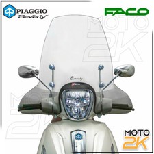 PARABREZZA PARAVENTO FACO + KIT ATTACCHI PER PIAGGIO BEVERLY 350 SPORT TOURING
