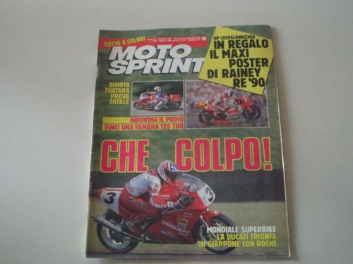 Motosprint 1990 prova - motosprint,