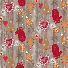 Tela cerata tovaglia natale - cerata,