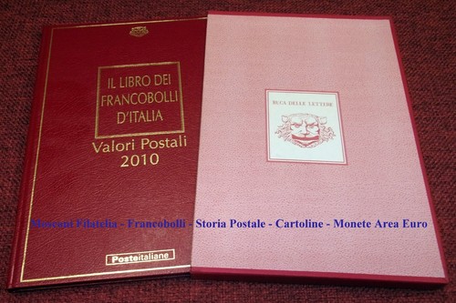 2010 libro dei francobolli - libro,