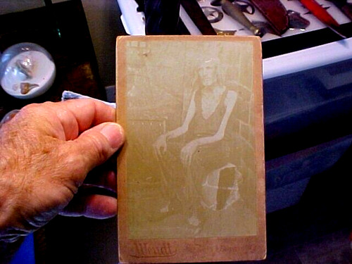 Fotografia gabinetto 1897 - fotografia, di