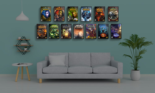 World warcraft wall box - of,