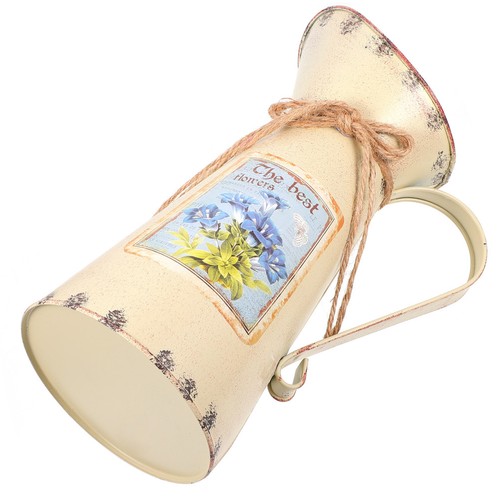 Secchiello fiori vintage - pz,