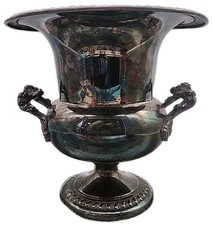 Secchiello ghiaccio vintage argento su rame Sheridan champagne [125]