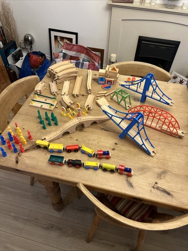 Set trenino legno - trenino, in