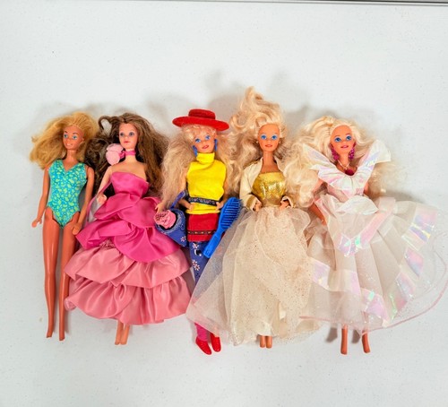 Lotto bambole barbie vintage - lotto,