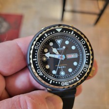 Orologio Seiko 49mm Uomo Golden Tuna Titanium Diver 600M Quarzo - Ref: 7549-7000