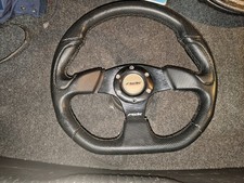 Volante sportivo Golf 5 e GTI/GTD  Simoni Racing Poly  diam. 330 mm Con Mozzo 