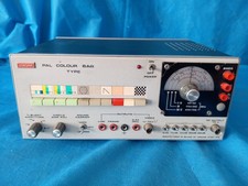 UNAOHM Vintage PAL COLOR BAR Raro Generatore di colori FUNZIONAMENTO DA RIVEDERE
