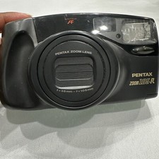 Pentax Zoom 105 R 38-105 mm fotocamera compatta pellicola dal Giappone di DHL vintage