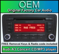 Audi A3 radio stereo lettore