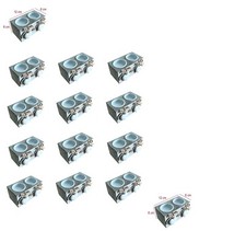 14 portacandela tea light in