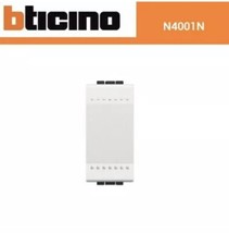 Interruttore  bticino light N4001 bianco. Originale bticino