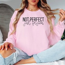 Felpa da donna non perfetta Just Forgiven maglione da donna ispirato