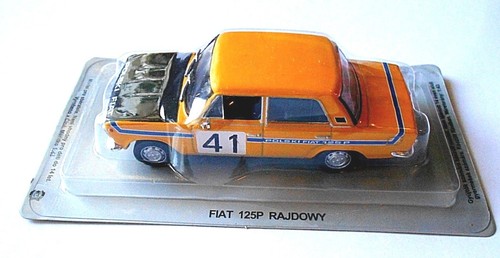 Fiat 125p rajdowy - die, cast