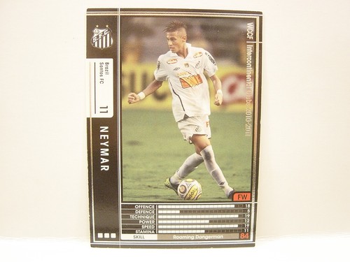 Panini wccf 2010 neymar - wccf, 2010-11