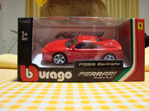 Burago auto modellino ferrari - burago,
