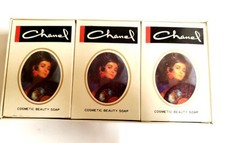 Vintage CHANEL Soaps, three