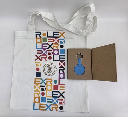 Set portachiavi tote bag blu - portachiavi,