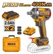 Avvitatore Impulsi Batteria Litio 2AH Elettrico 20V Professionale Brushless 1/2