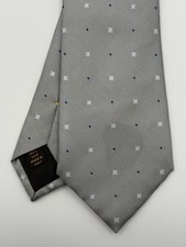 Louis Vuitton Silk Tie Grey