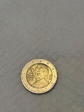 Moneta 2 € euro Austria del 2011 con errore di conio