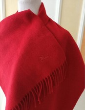 Burberrys sciarpa in cashmere rosso