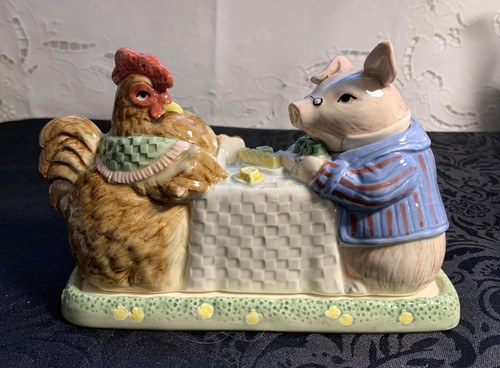 Fitz and floyd pig - and,