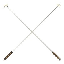  2pcs Pool Bridge Stick - Telescopic Pool Cue Rest With Detachable Bridge -