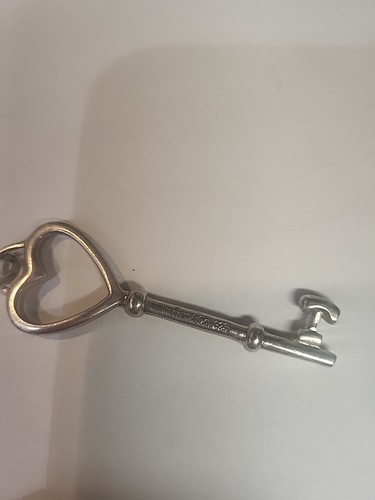 Ciondolo chiave cuore tiffany - ciondolo,