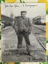 Autografo di Pippo Starnazza (Luigi Pietro Redaelli ), Attore E Musicista. 24x18