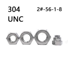 Dadi esagonali in acciaio inox