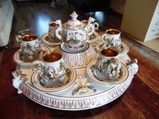 Capodimonte set 6 piattini - r.,