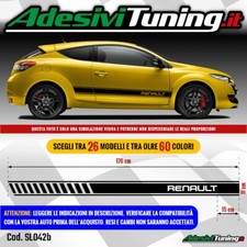 Kit 2 Adesivi Strisce Laterali