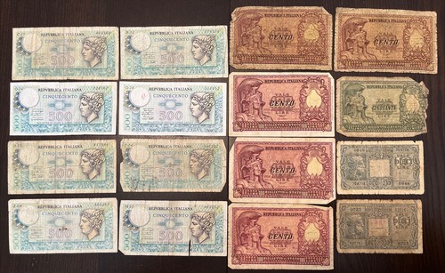 1974 1976 1979 - lire, italy