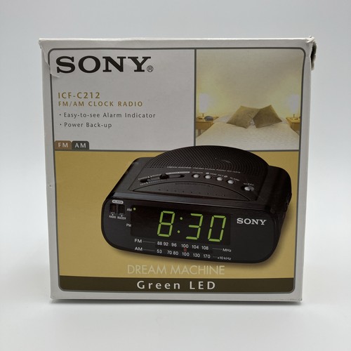 Sony dream machine radio - am/fm,