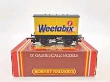 Hornby Railways - OO Gauge - R728 Weetabix Closed Van Wagon - Boxed