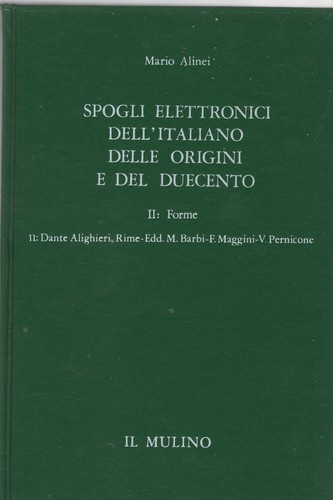 Dante alighieri rime spogli - dante,