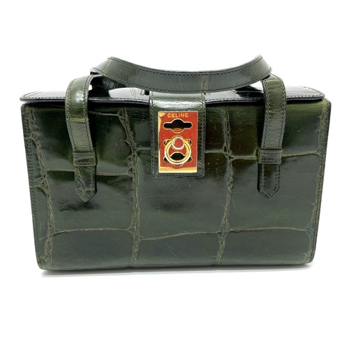 Borsa mano celine - celine, croco