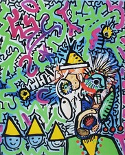 LA II Angel Ortiz Paul Kostabi