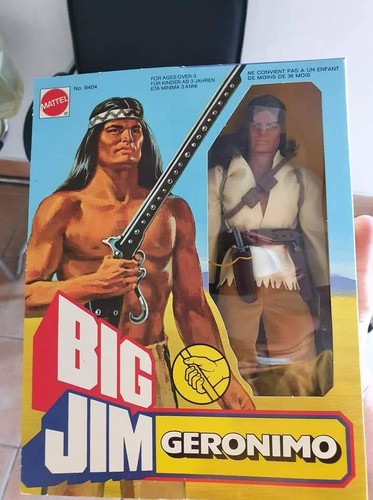 Mattel big jim - big, nero