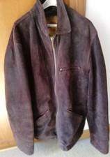 Giubbino Pelle Scamosciata