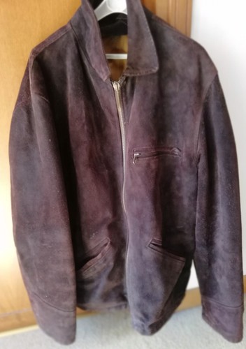 Giubbino pelle scamosciata - giubbino,