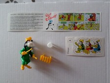 sorpresine KINDER componibili BANDA DISNEY PIPPO XILOFONO + adesivo + foglietto